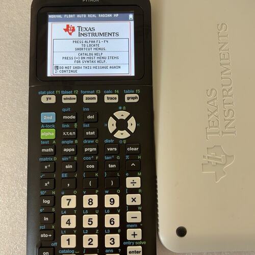 （议价）德州仪器TI-84 Plus CE Python彩色图形计算