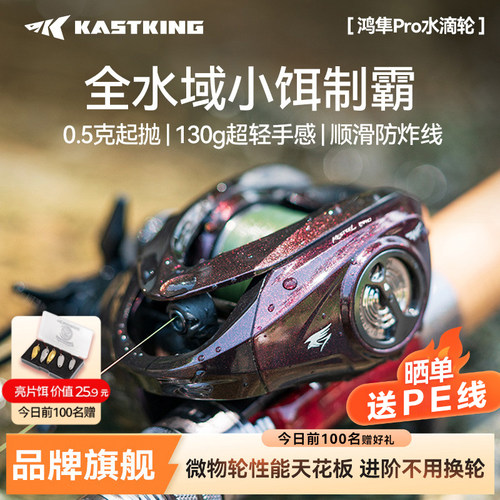 卡斯丁新款鸿隼pro水滴轮