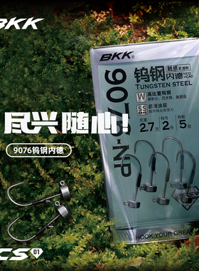 BKK内德9076-NP NED加强不倒翁蘑菇头铅头钩浮水虾野钓鳜鱼路亚