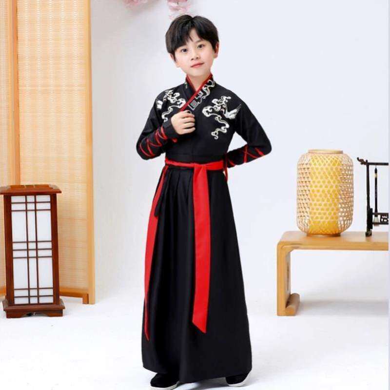 霍元甲武演出服小学生儿童节舞蹈六一龙吟儿童雪#舞蹈扇子古风服