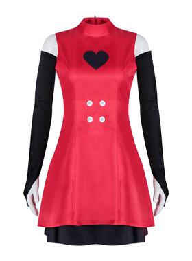 地狱客栈cos服Hazbin Hotel夏莉晨星公主连衣裙cosplay万圣节服装