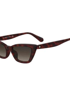 代购kate spade女士太阳镜防紫外线遮光偏光抗眩光猫眼型纹