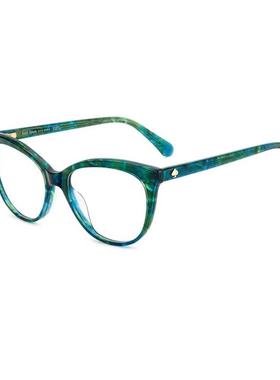 kate spade女士眼镜框猫眼绿色渐变色树脂日常通勤眼镜架