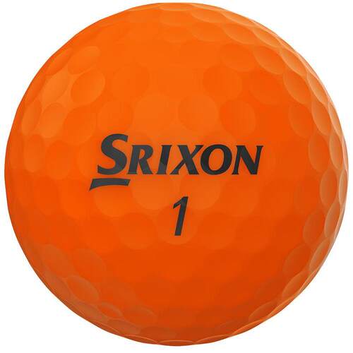 海外代购Srixon高尔夫球柔软触感飞行稳定红色高可视度球场竞技