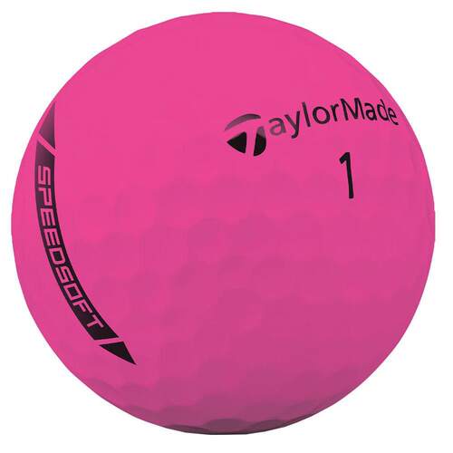 代购Taylormade高尔夫球柔软触感高速性能日常使用高弹性粉色