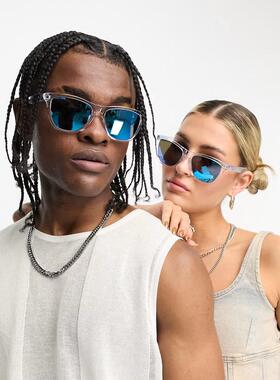 海外代购Oakley/欧克利女士太阳眼镜防眩光UV防护方形镜框透明框