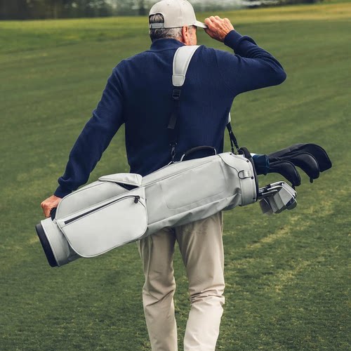海外代购Callaway/卡拉威男女高尔夫球包单肩背负大容量轻便白色