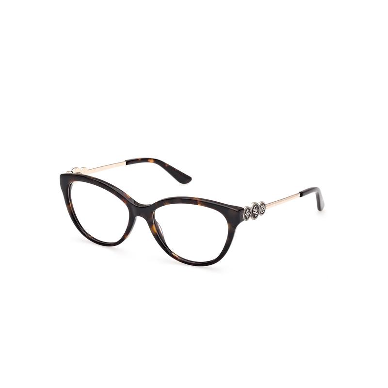 GUESS女士眼镜框猫眼色塑料金属腿日常佩戴通勤眼镜架