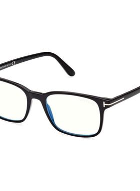 代购Tom Ford汤姆福特男士眼镜架方形全框黑色蓝色镜片办公