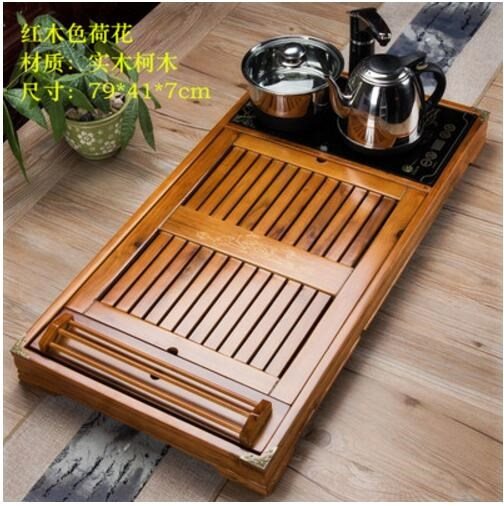 中国 家用茶几茶台整套茶具炉烧水壶套装四合一体实木茶盘自动上在类目 餐饮具, 茶具, 茶盘中 - 来自Buy2taobao.com提供专业的淘宝代购服务