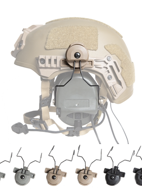 TBFMA户外用品 头盔专用支架 msa sordin耳机扣TB1436B