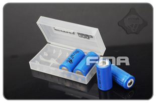 FMA CR123A电池盒 电池收纳盒 存放四节锂电池盒子 TB1036