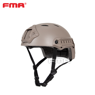 FMA TB1497 FAST頭盔PJ系列帶孔透氣輕量ABS跳傘騎行登山盔簡(jiǎn)易版