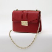 香港正品 包包女2024新款 高级感链条小方包酒神包真皮斜挎单肩女包