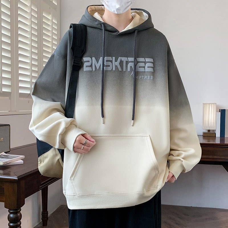 春秋季长袖卫衣男孩初中高中学生卫衣