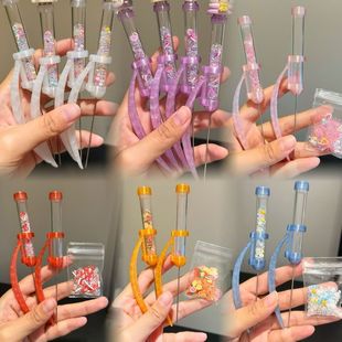 拼豆工具泡芙卷2.6MM拼豆diy果冻胖胖笔豆针笔豆铲拼豆神器