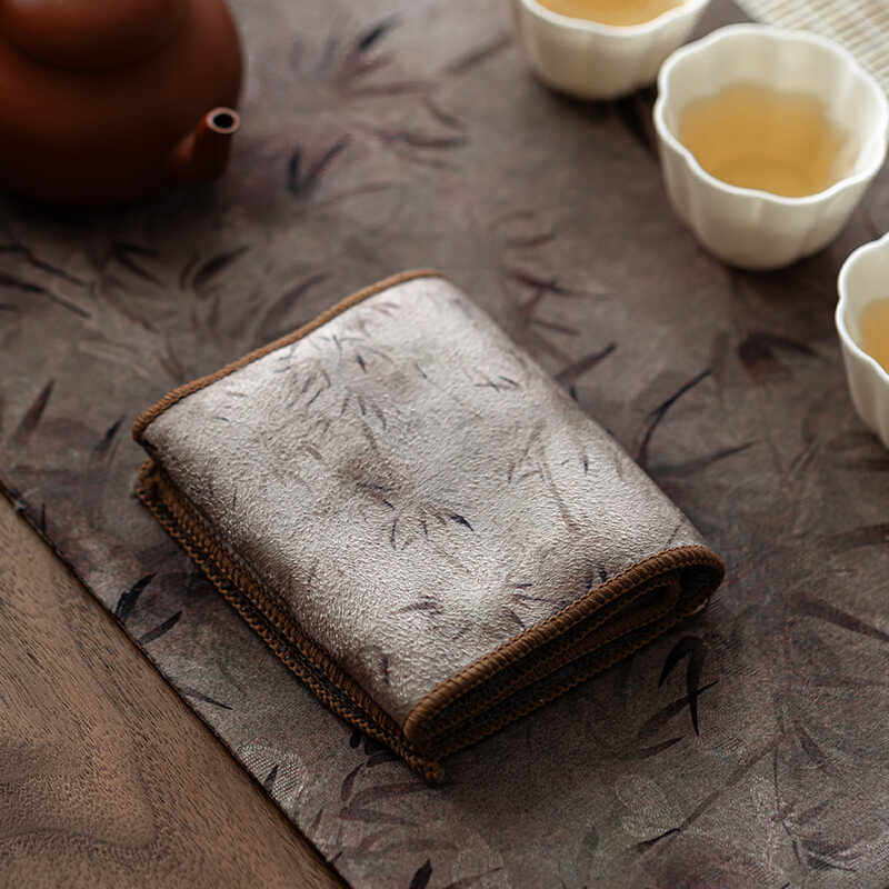 小魔王 竹韵茶巾茶垫吸水小毛巾功夫茶壶垫茶布垫茶道配件,餐饮具,茶巾,淘宝优惠券,粉丝福利购,淘宝优惠卷