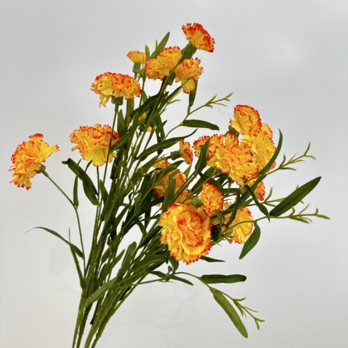 康乃馨仿真花假花插花造景花束摆件装饰洋甘菊橱窗摆设小雏菊
