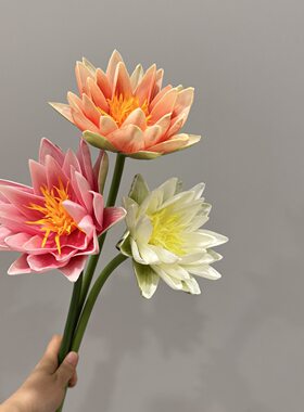 假荷花家居盆景道具莲蓬仿真