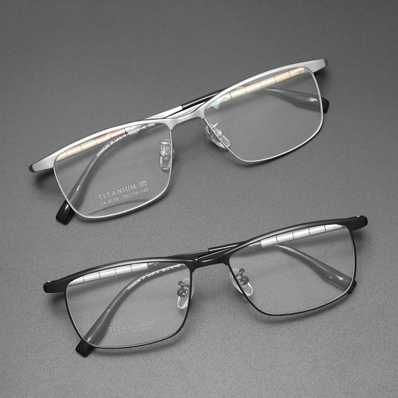 日本手工超弹大脸男近视眼镜