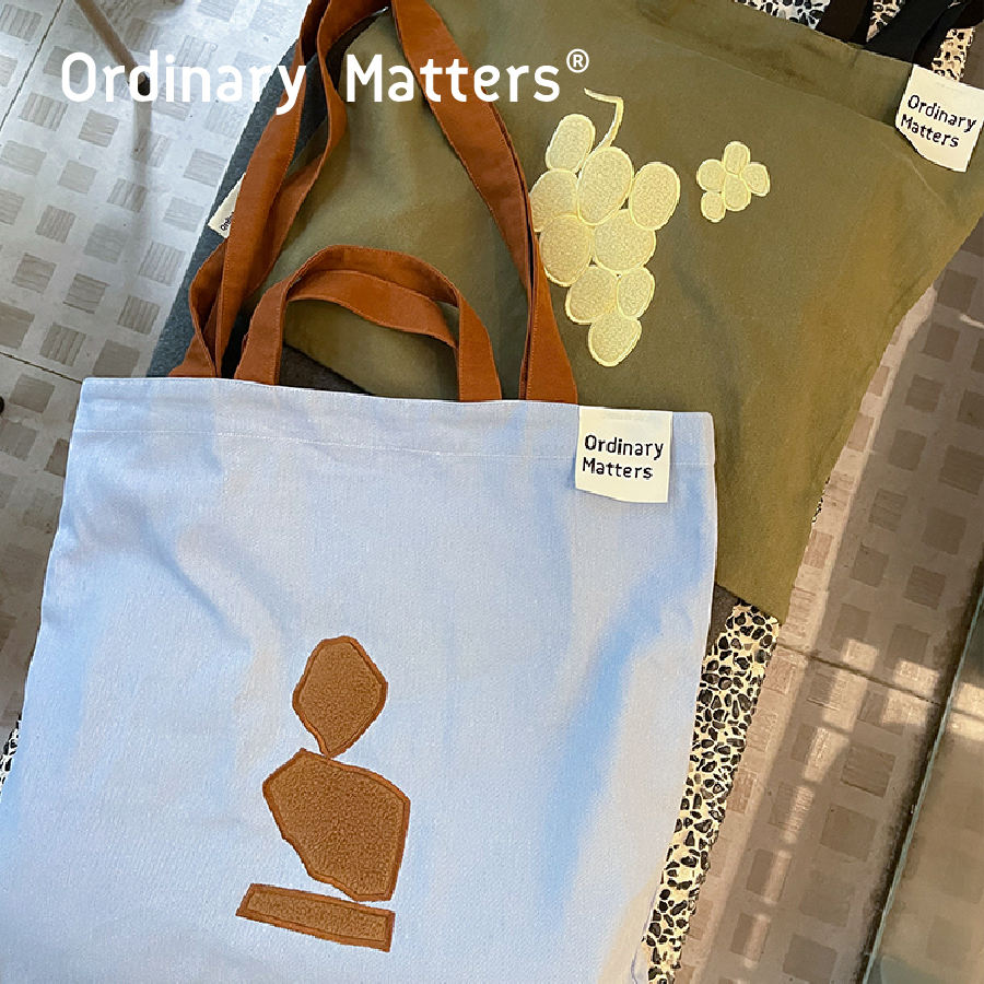 ummroom帆布包抽象图案