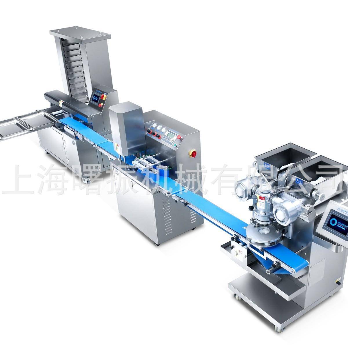 月饼成型机 全自动月饼点心包馅机 可配摆盘机 全套月饼生产线