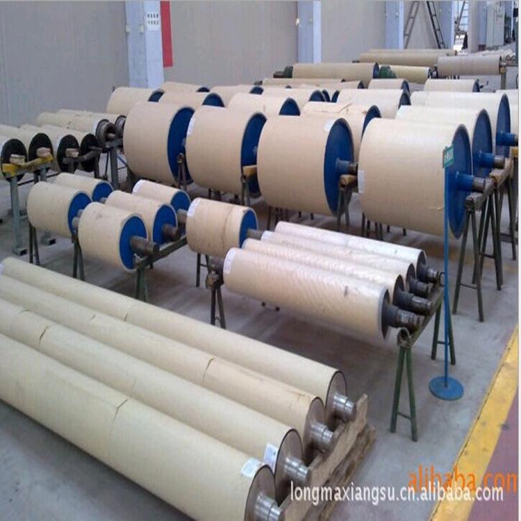 厂家供应淋膜机胶辊包胶滚筒工业胶辊胶辊厂品质保障欢迎来图制造