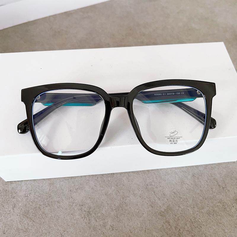 黑色大框眼镜女可配度数近视可配素颜神器大脸显脸小眼睛镜架9993,ZIPPO/瑞士军刀/眼镜,定制成品光学镜,淘宝优惠券,粉丝福利购,淘宝优惠卷