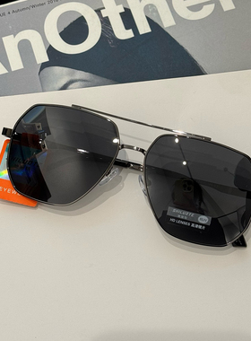 飞行员双梁大框偏光防紫外线墨镜