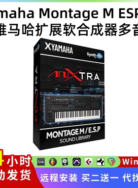 Yamaha Montage M ESP 雅马哈 扩展软合成器插件 多音色 Win/Mac