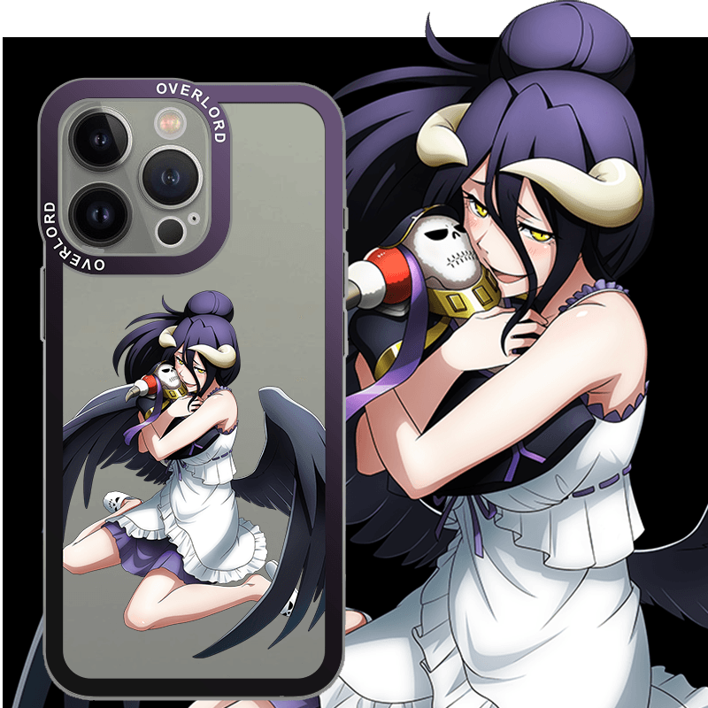 overlord雅儿贝德适用苹果15promax手机壳iphone14软壳骨王13pro