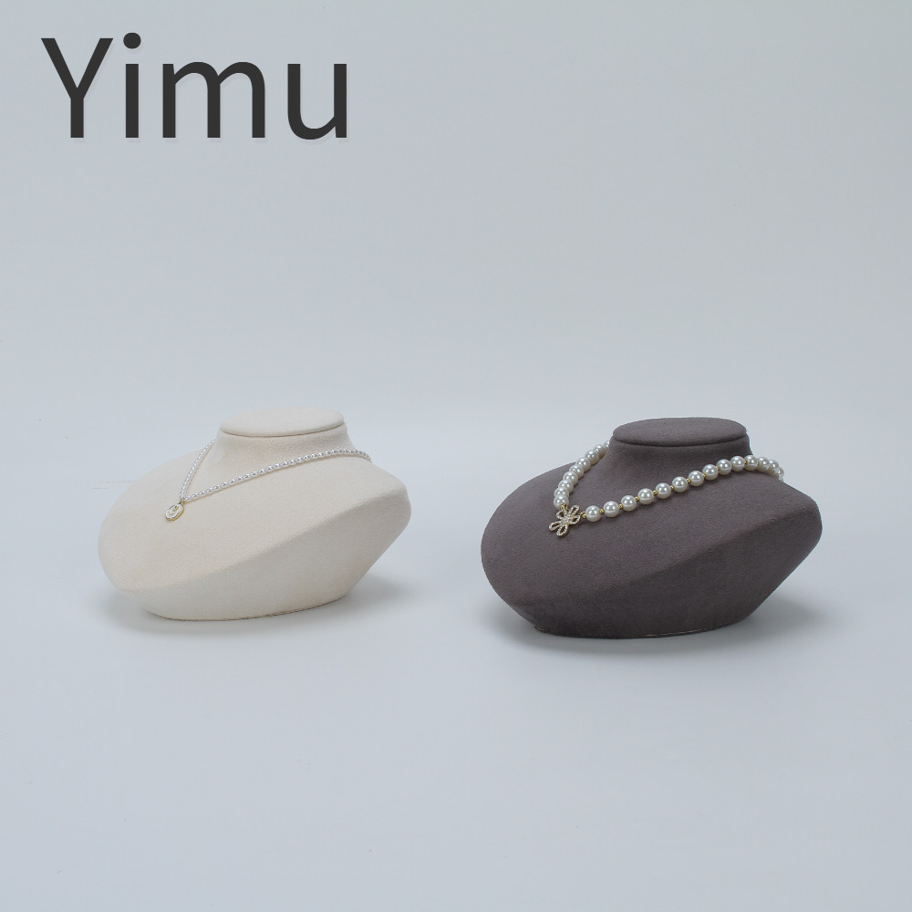 项链陈列翡翠模特高档珠宝柜台