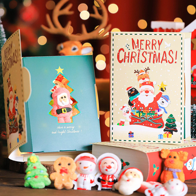 圣诞节糖果礼盒装棉花糖棒棒糖小礼物送男女友儿童零食平安夜礼物