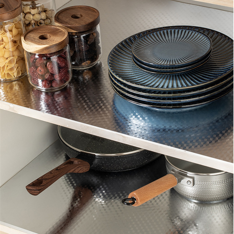 厨房防油贴纸灶台面用耐高温铝箔防水贴墙纸自粘油烟机橱柜防潮垫