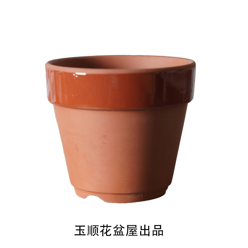 常滑烧卡特兰花盆进口透气花盆图片