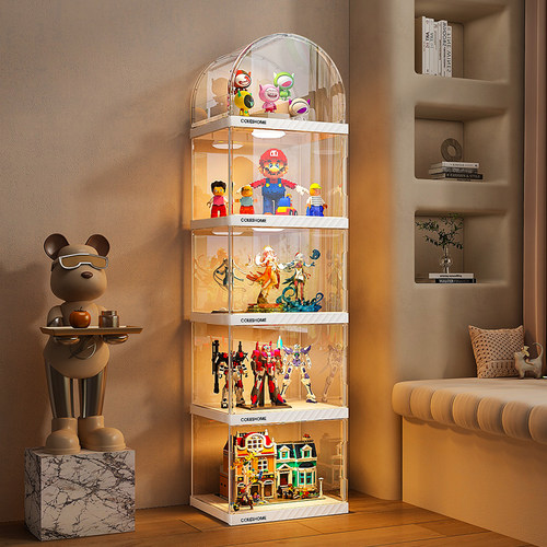 【手办展示柜●四面透】拱形小屋