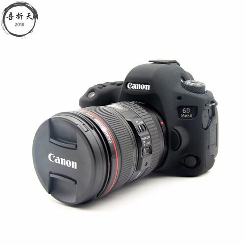 佳能6D2硅胶套 6D Mark II单反相机包 6d2专用保护套 摄影包 防磨