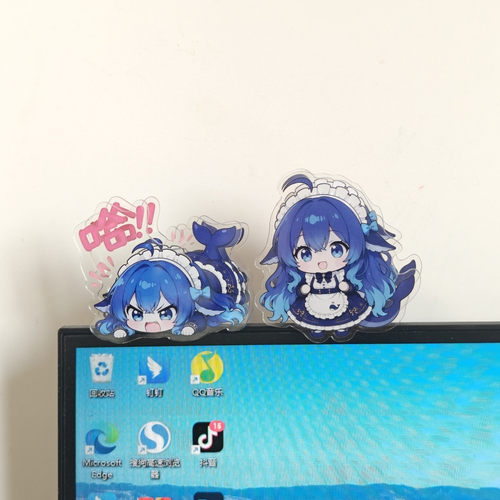 扒电脑DS鲸鱼娘蓝色大肥鱼