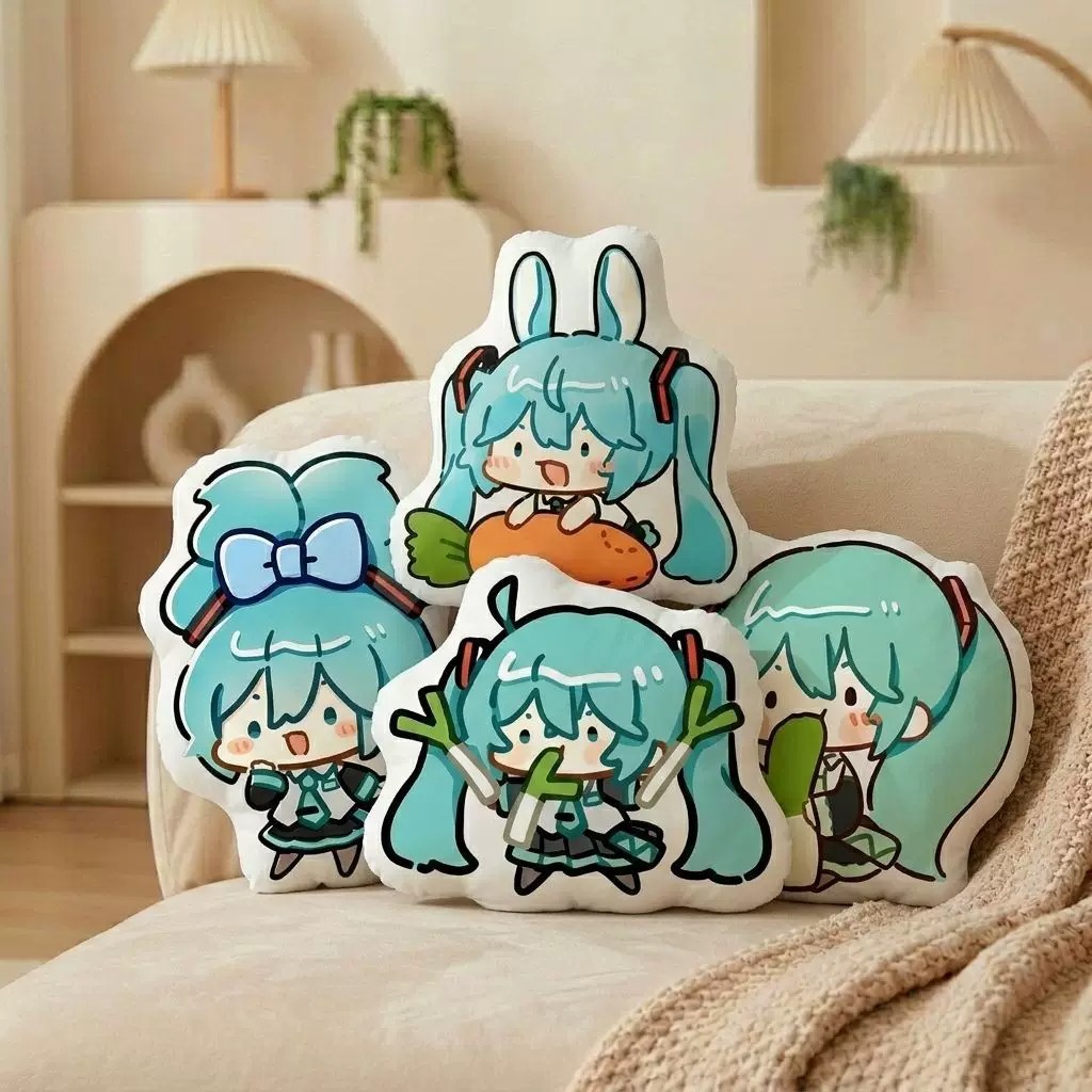 初音未来Q版卡通异形抱枕