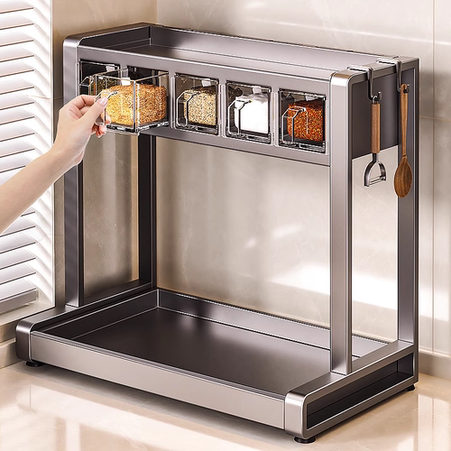 多功能刀架台面调料置物架