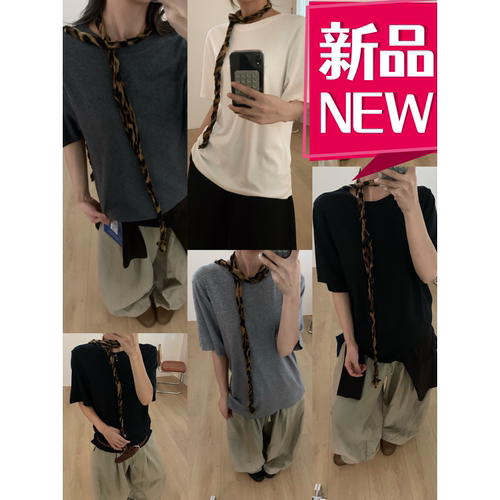2026女时尚秋季韩版宽松大码胖mm慵懒休闲风内搭百搭圆领打底背心