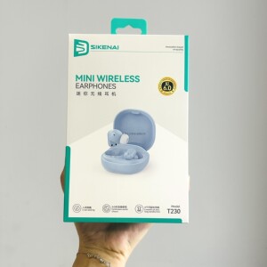 思科耐T230迷你蓝牙耳机无线入耳式降噪超长续航运动耳机新款