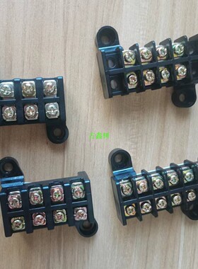 高低脚电机接线板 3P 4P 6P台湾电机接线端子PC接线柱 电机配件