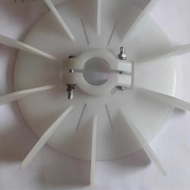 电机配件 电机风叶 电机散热风叶片 带螺丝特殊轴孔定制 风扇叶