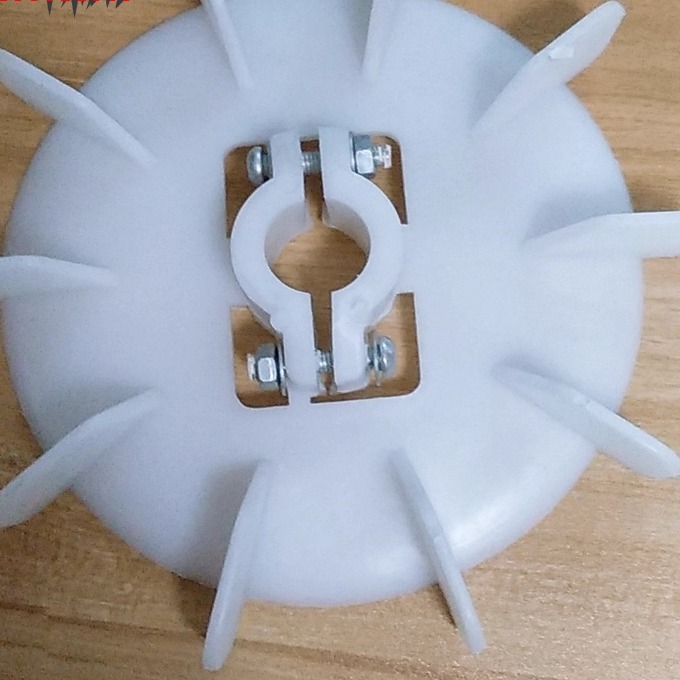 电机风叶耐高温散热风叶塑料 带螺丝台式风扇叶片 液压元件配件