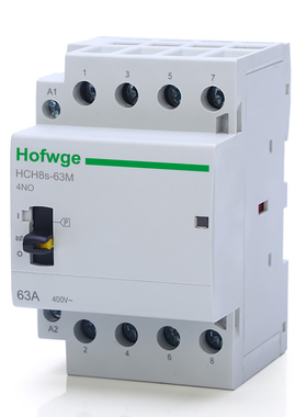 万界三相手自一体接触器 HCH8s-63M 4NO 2NO2NC 110V 220V 接触器