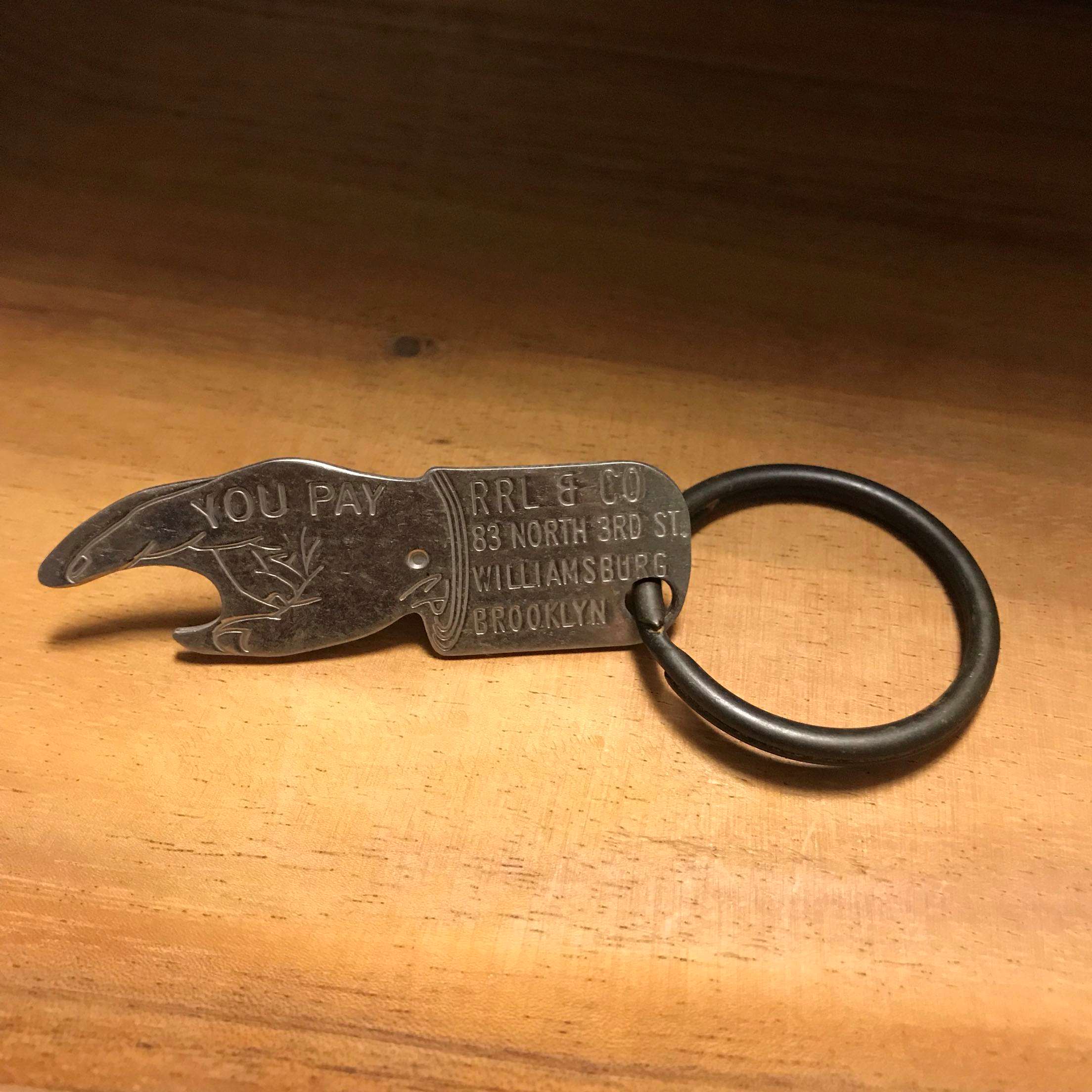 RRL 复古 手指开瓶器  不锈钢鞋拔 车钥匙挂件开瓶器小挂件|ruв категории посуда, до дна/бокал/вино, открывалка - от Buy2taobao.com для оказания профессиональной услуги покупки агента Taobao