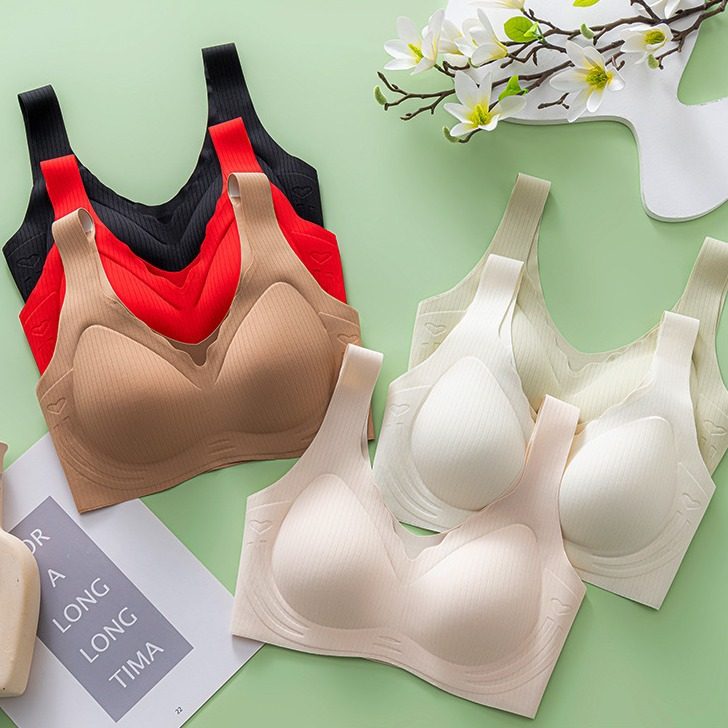 都市丽人夏季薄杯内衣女无痕果冻背心式3D立体侧收防滑宽肩带透气,女士内衣/男士内衣/家居服,文胸,淘宝优惠券,粉丝福利购,淘宝优惠卷