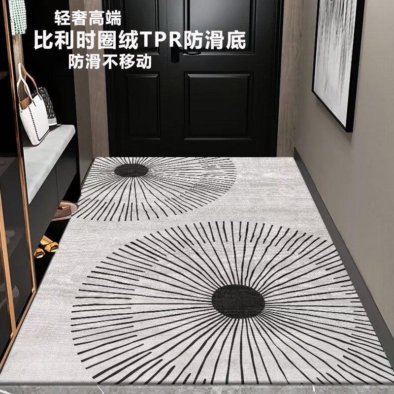 入户门地垫门外防滑脚垫进门门口地毯网红耐脏免洗门垫可裁剪垫子