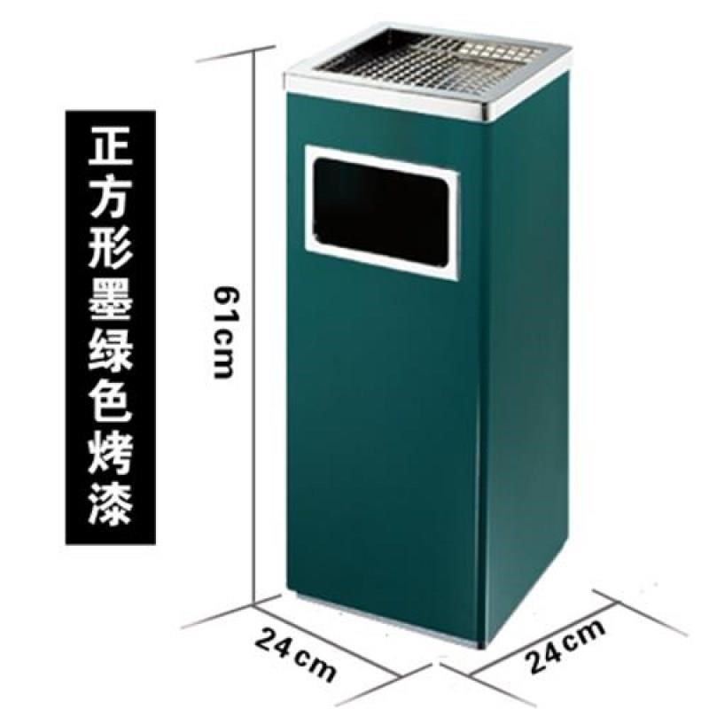 落地烟灰缸立式户外室外酒店吸烟区烟蒂柱灭烟柱不锈钢桶烟灰柱